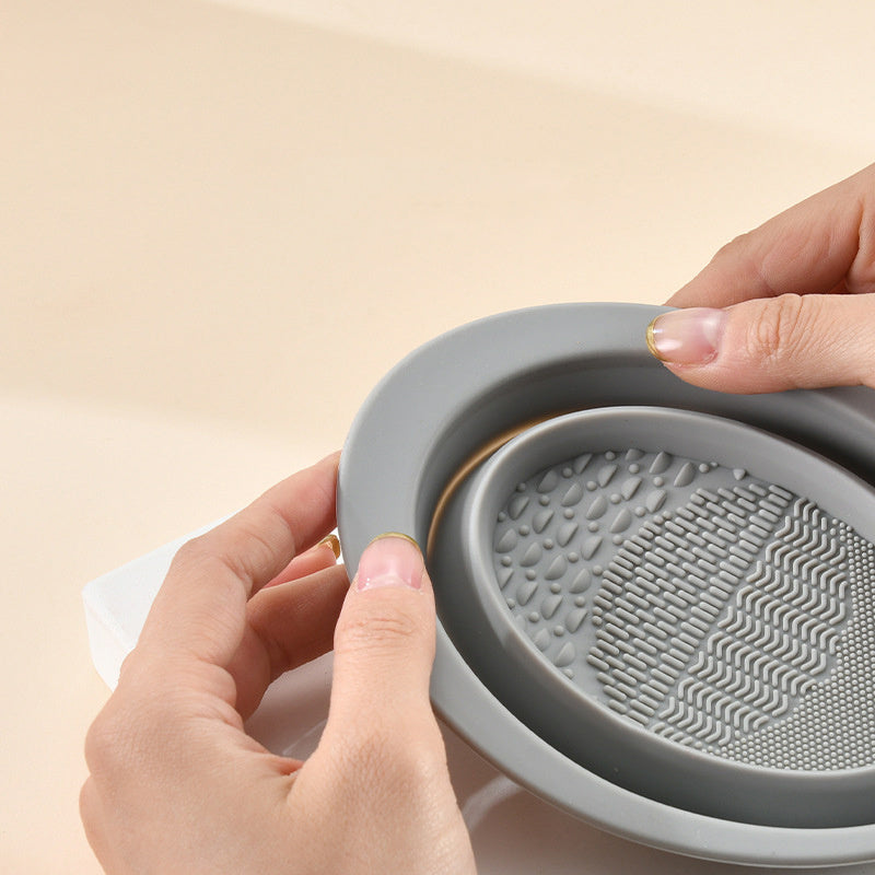 Scrubbing Plate Makeup Brush Cleaning Pad Makeup Brush Cleaning Bowl Scrubbing Plate Makeup Brush Cleaning Pad Makeup Brush Cleaning Bowl
